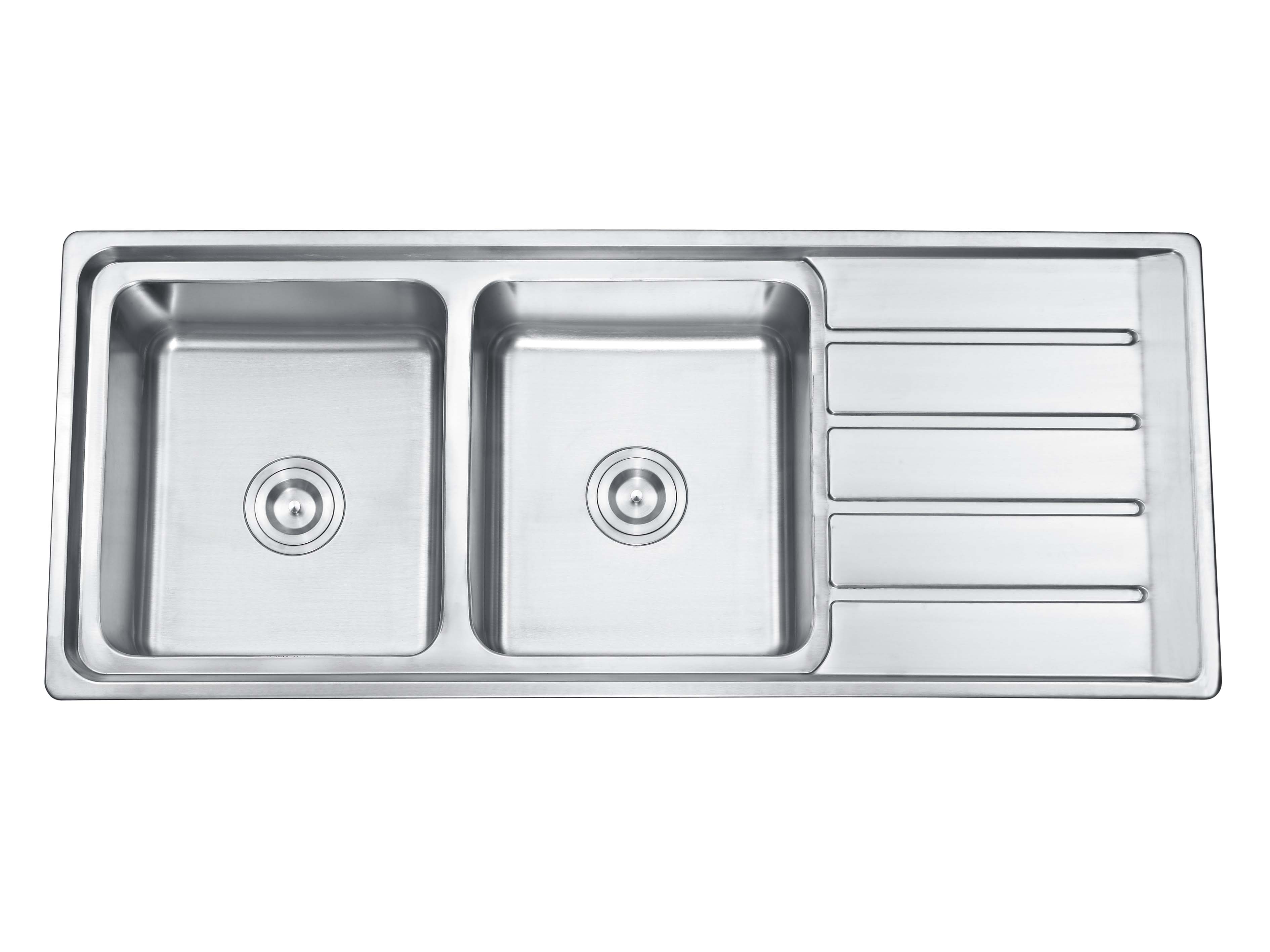 Stainless steel pots 2 holes 1 goal